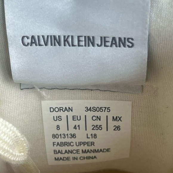 CALVIN KLEIN Doran Sneakers - Picture 10 of 11